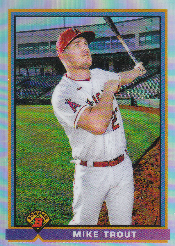 2021 Bowman Chrome Baseball "'91 Bowman Refractors" Insert and Parallel Cards - Picture 34 of 45