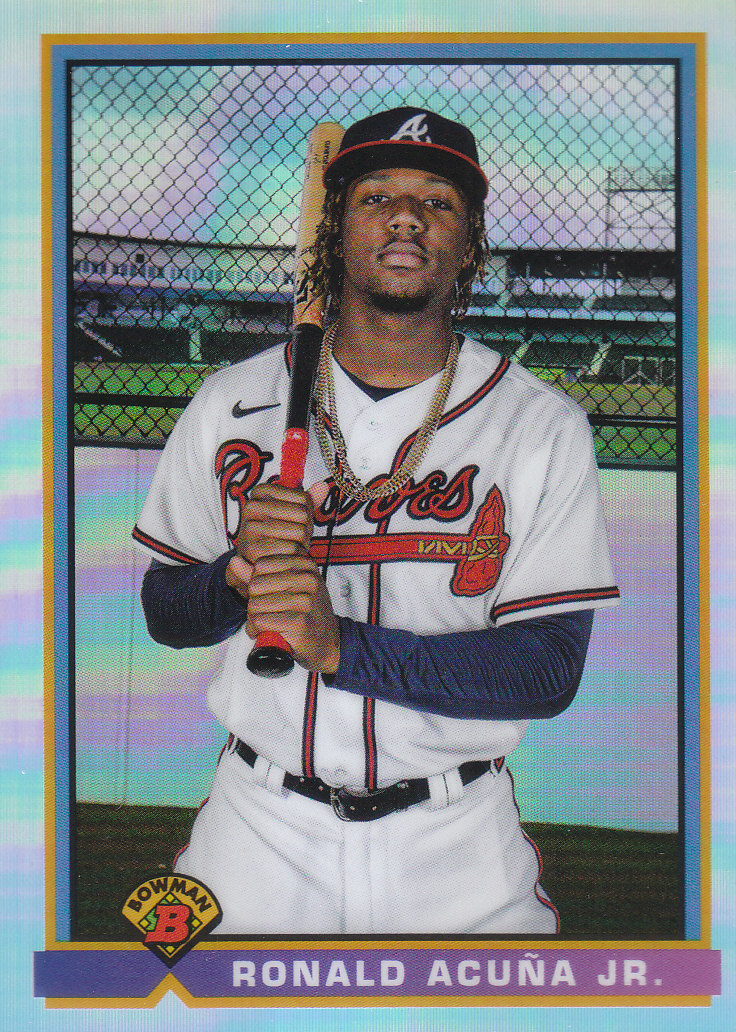 2021 Bowman Chrome Baseball "'91 Bowman Refractors" Insert and Parallel Cards - Picture 38 of 45