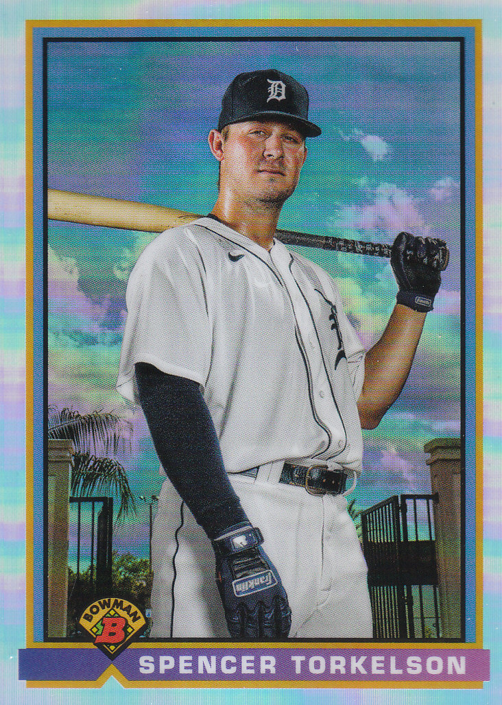 2021 Bowman Chrome Baseball "'91 Bowman Refractors" Insert and Parallel Cards - Picture 44 of 45