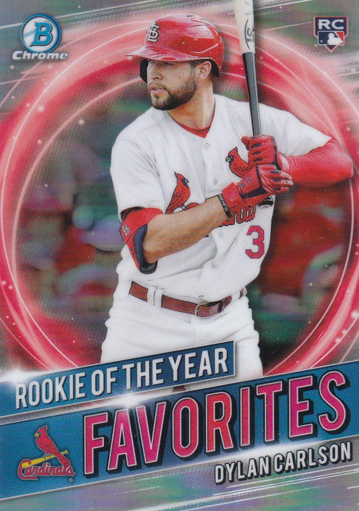 2021 Bowman Chrome Baseball "Rookie of the Year Favorites" Insert and Parallel - Picture 14 of 35