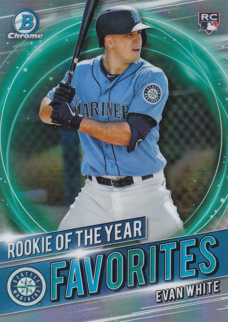 2021 Bowman Chrome Baseball "Rookie of the Year Favorites" Insert and Parallel - Picture 16 of 35