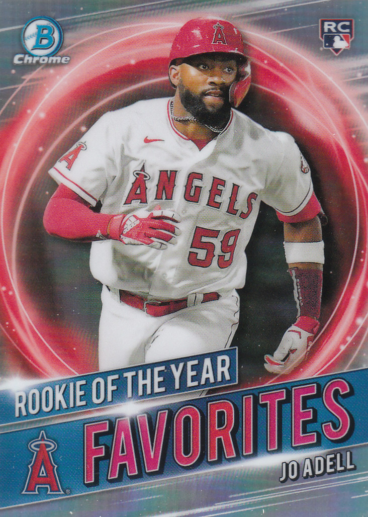 2021 Bowman Chrome Baseball "Rookie of the Year Favorites" Insert and Parallel - Picture 18 of 35