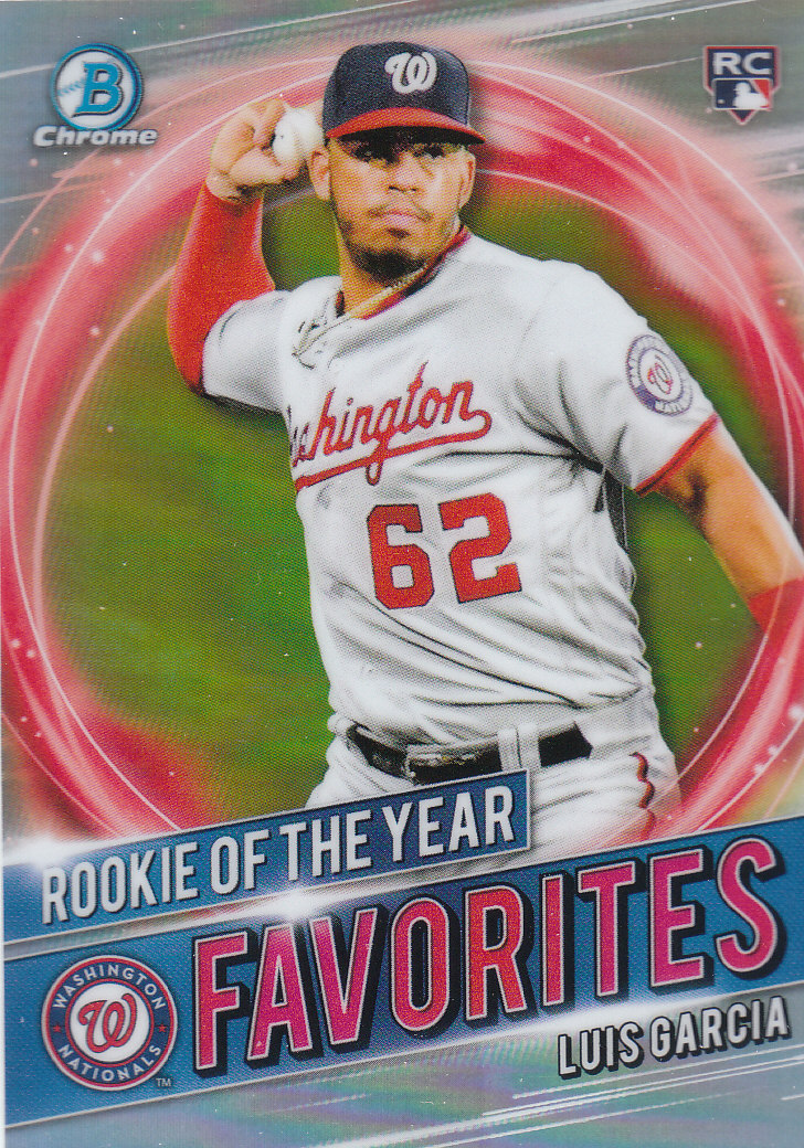 2021 Bowman Chrome Baseball "Rookie of the Year Favorites" Insert and Parallel - Picture 26 of 35
