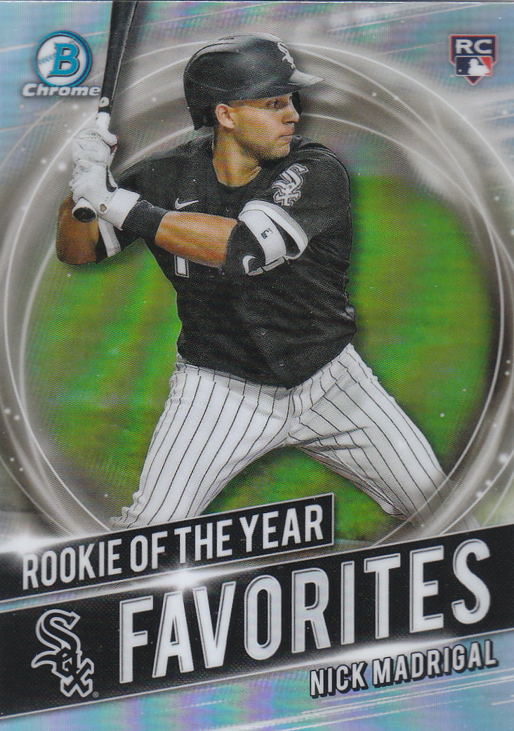 2021 Bowman Chrome Baseball "Rookie of the Year Favorites" Insert and Parallel - Picture 28 of 35