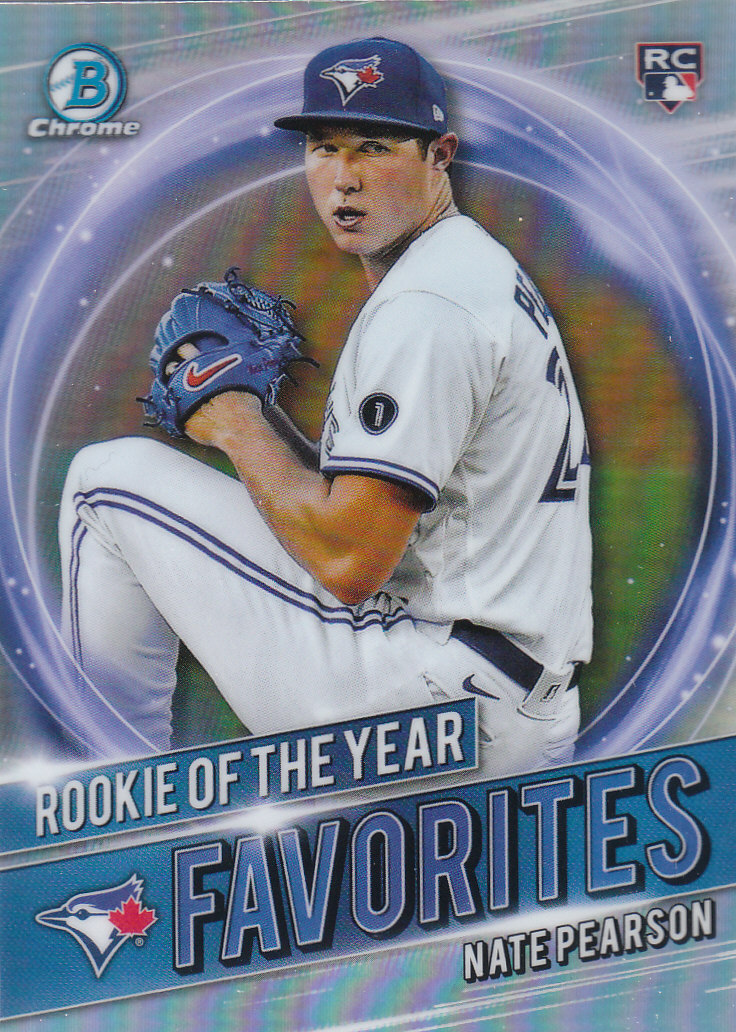 2021 Bowman Chrome Baseball "Rookie of the Year Favorites" Insert and Parallel - Picture 30 of 35