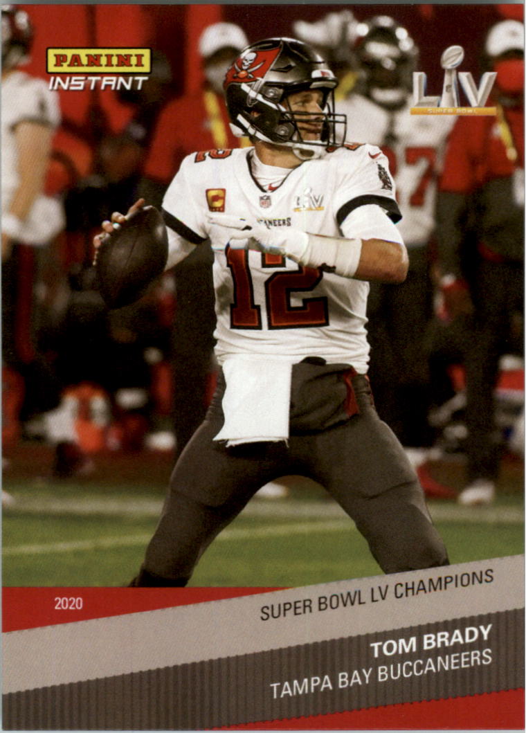 : 2021 Panini Instant Super Bowl LV Champions Football