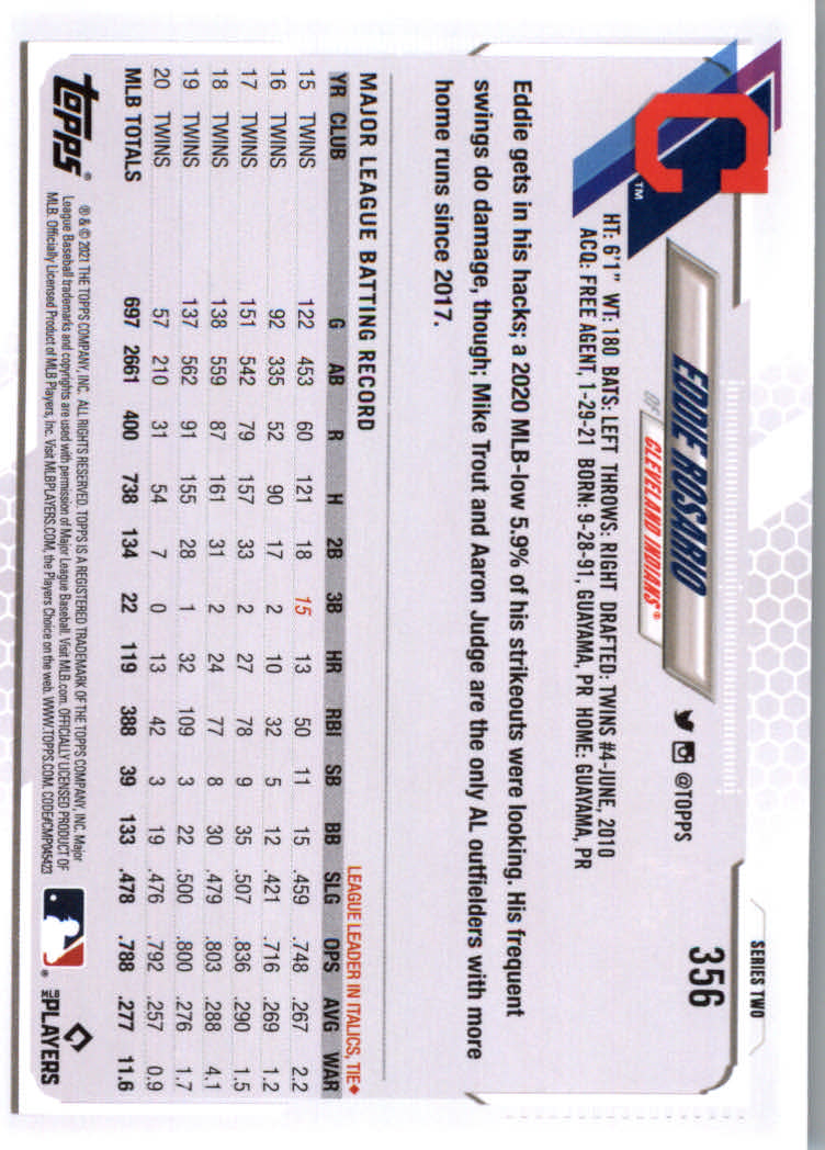 2021 Topps Baseball Base Set Cards #251 to #500 Rookies and Veterans - Picture 207 of 477