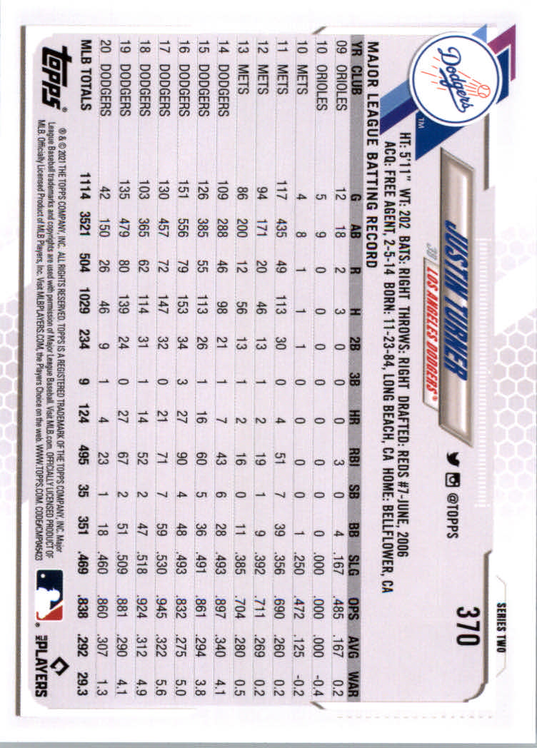 2021 Topps Baseball Base Set Cards #251 to #500 Rookies and Veterans - Picture 235 of 477