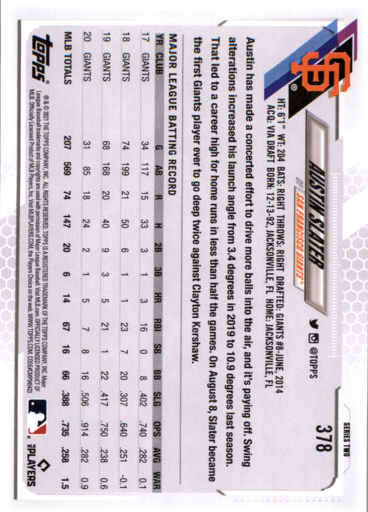 2021 Topps Baseball Base Set Cards #251 to #500 Rookies and Veterans - Picture 249 of 477