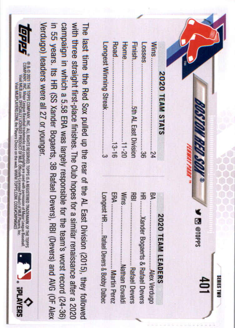 2021 Topps Baseball Base Set Cards #251 to #500 Rookies and Veterans - Picture 293 of 477