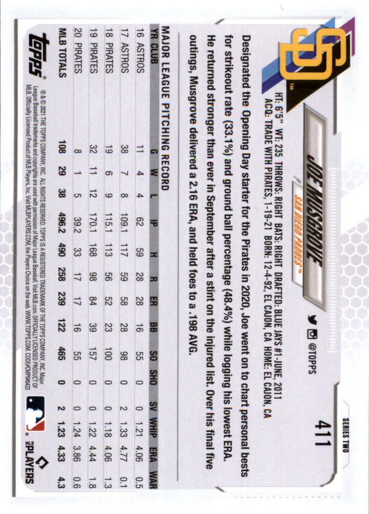 2021 Topps Baseball Base Set Cards #251 to #500 Rookies and Veterans - Picture 311 of 477