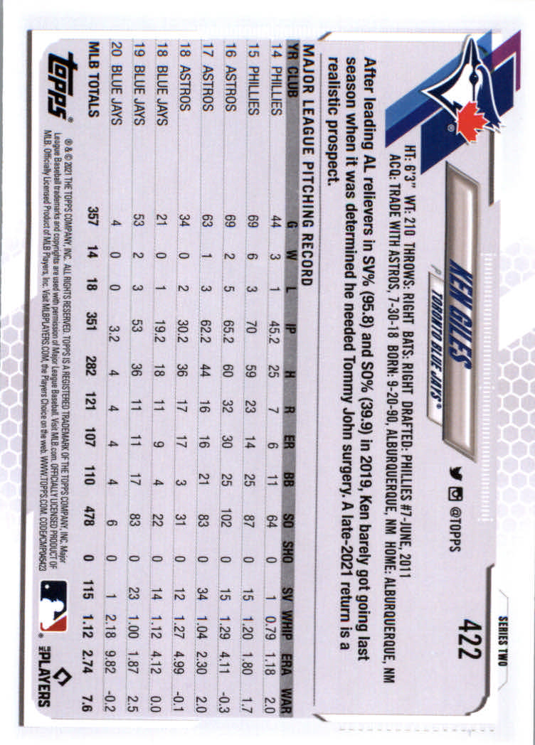 2021 Topps Baseball Base Set Cards #251 to #500 Rookies and Veterans - Picture 333 of 477