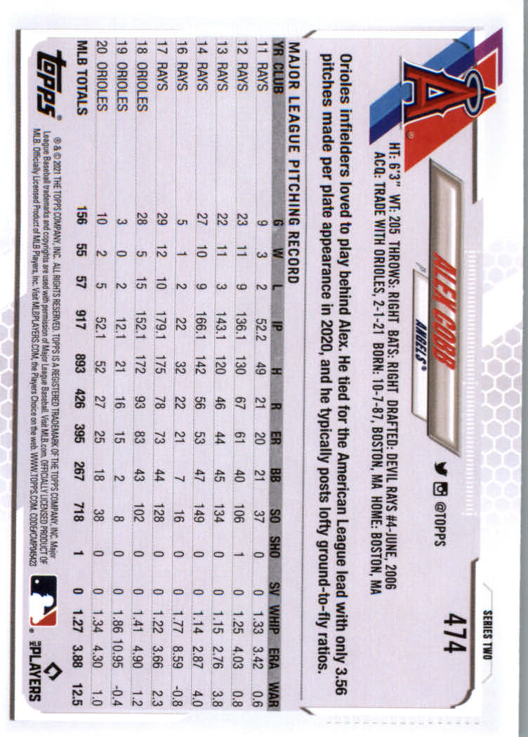 2021 Topps Baseball Base Set Cards #251 to #500 Rookies and Veterans - Picture 431 of 477