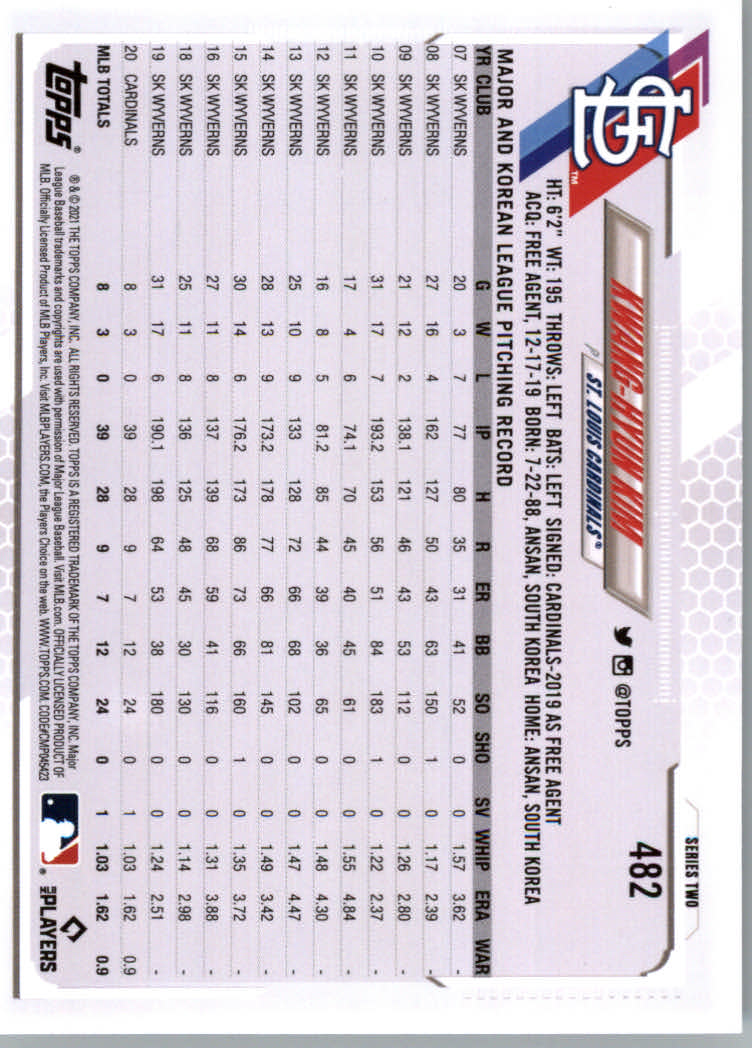 2021 Topps Baseball Base Set Cards #251 to #500 Rookies and Veterans - Picture 443 of 477