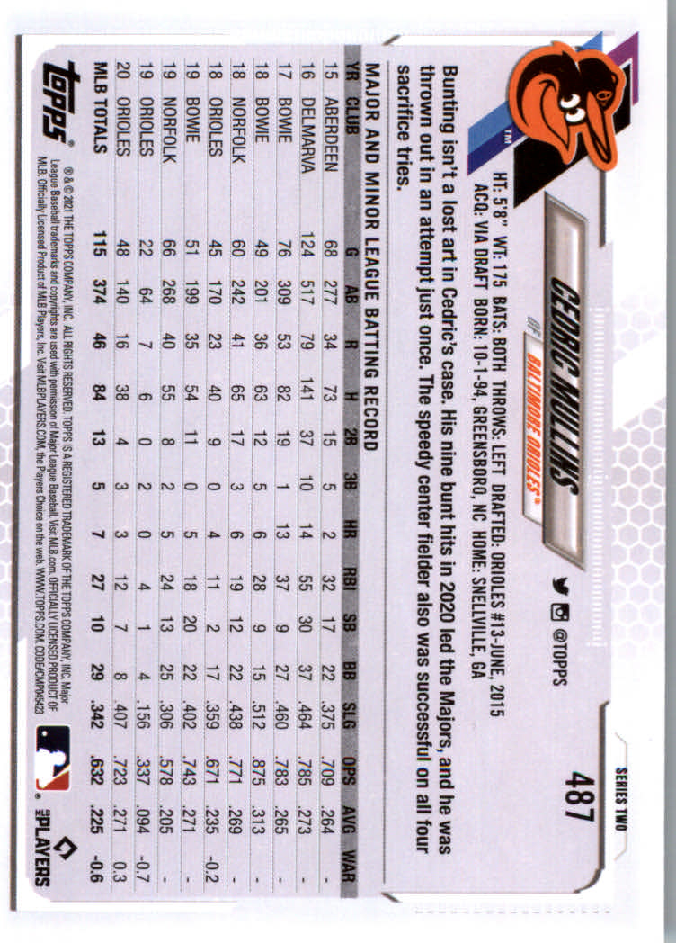 2021 Topps Baseball Base Set Cards #251 to #500 Rookies and Veterans - Picture 453 of 477