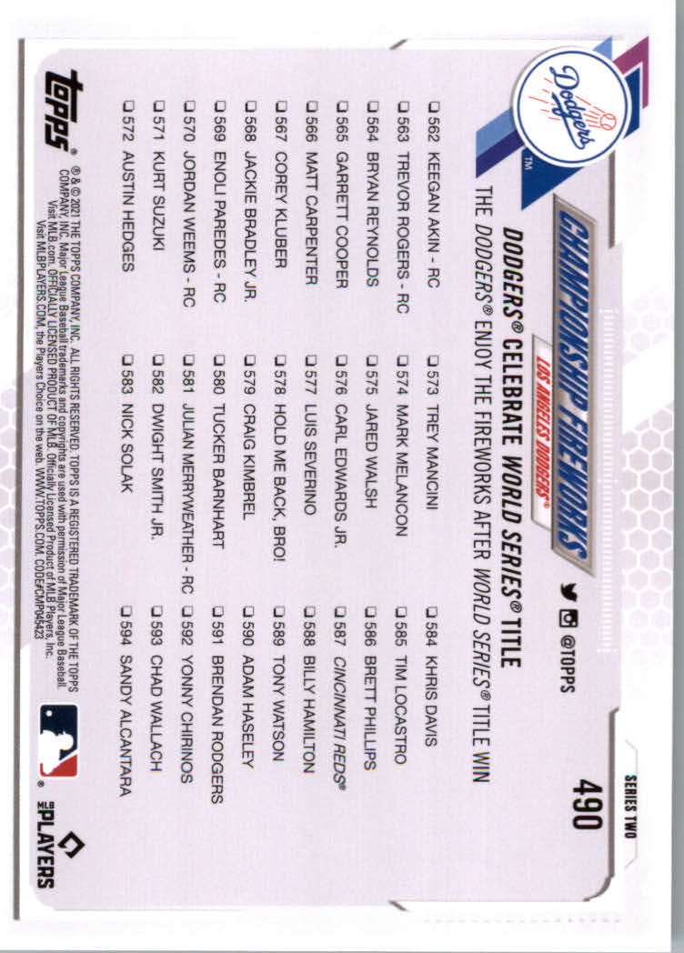 2021 Topps Baseball Base Set Cards #251 to #500 Rookies and Veterans - Picture 459 of 477
