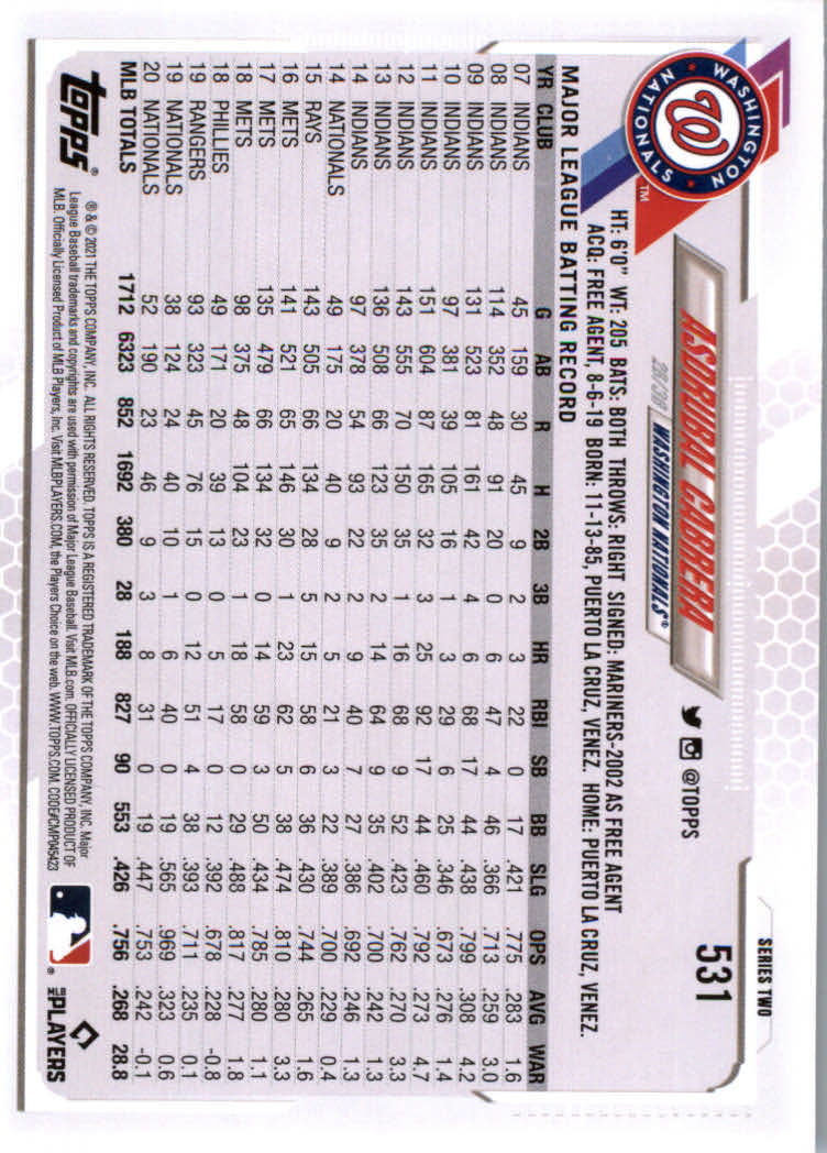 2021 Topps Baseball Base Set Cards #501 to #660 Rookies and Veterans - Picture 61 of 309