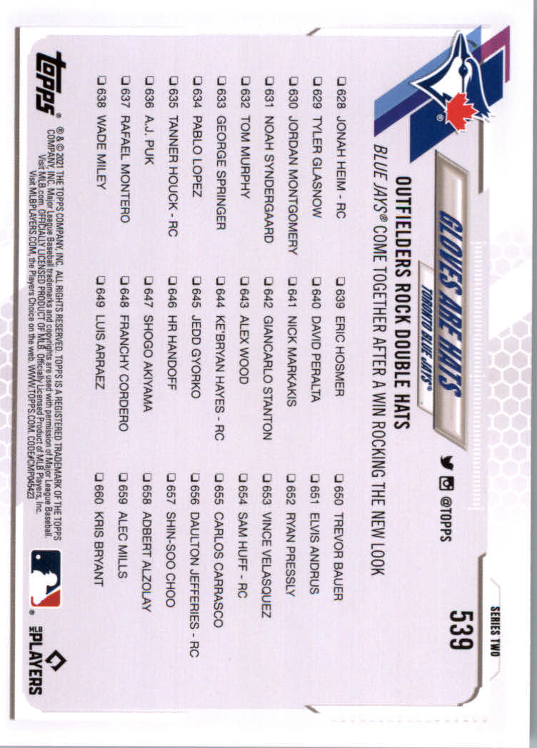 2021 Topps Baseball Base Set Cards #501 to #660 Rookies and Veterans - Picture 77 of 309