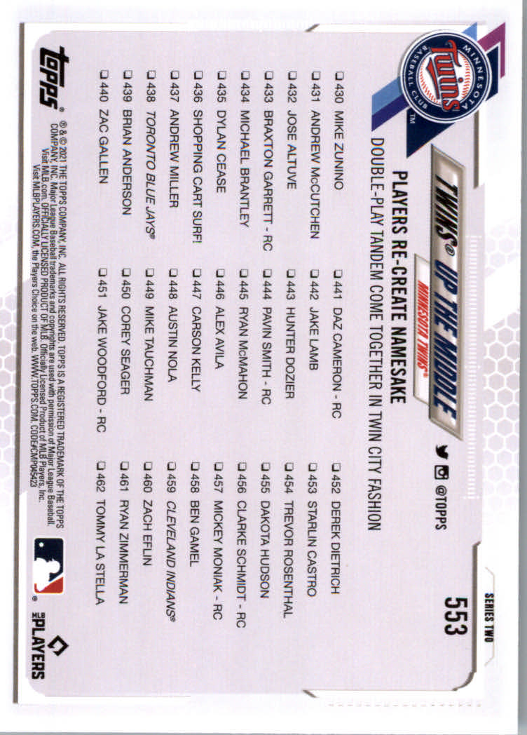 2021 Topps Baseball Base Set Cards #501 to #660 Rookies and Veterans - Picture 101 of 309
