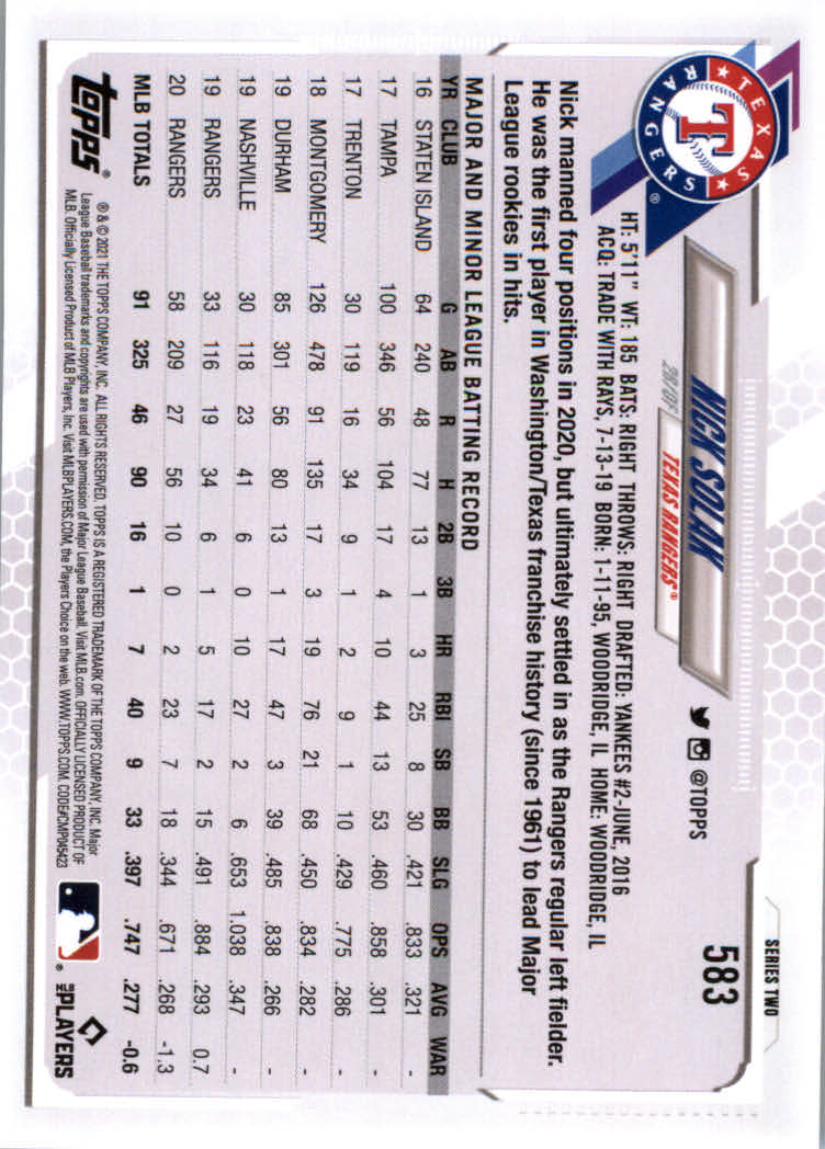 2021 Topps Baseball Base Set Cards #501 to #660 Rookies and Veterans - Picture 161 of 309