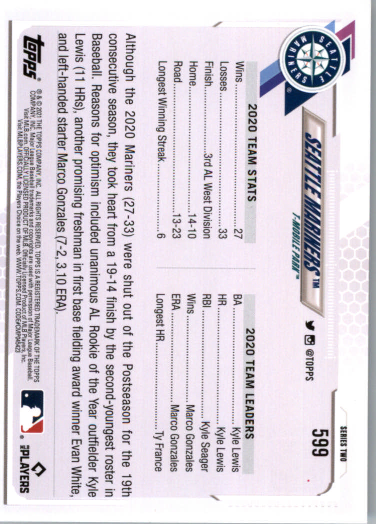 2021 Topps Baseball Base Set Cards #501 to #660 Rookies and Veterans - Picture 193 of 309