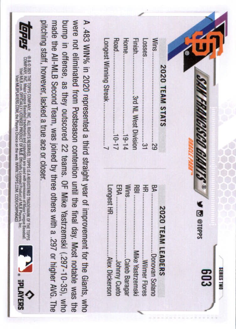 2021 Topps Baseball Base Set Cards #501 to #660 Rookies and Veterans - Picture 199 of 309
