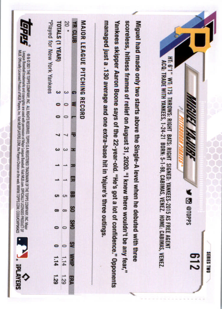 2021 Topps Baseball Base Set Cards #501 to #660 Rookies and Veterans - Picture 217 of 309
