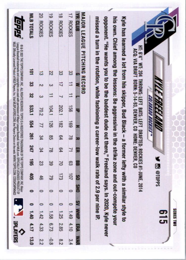 2021 Topps Baseball Base Set Cards #501 to #660 Rookies and Veterans - Picture 223 of 309