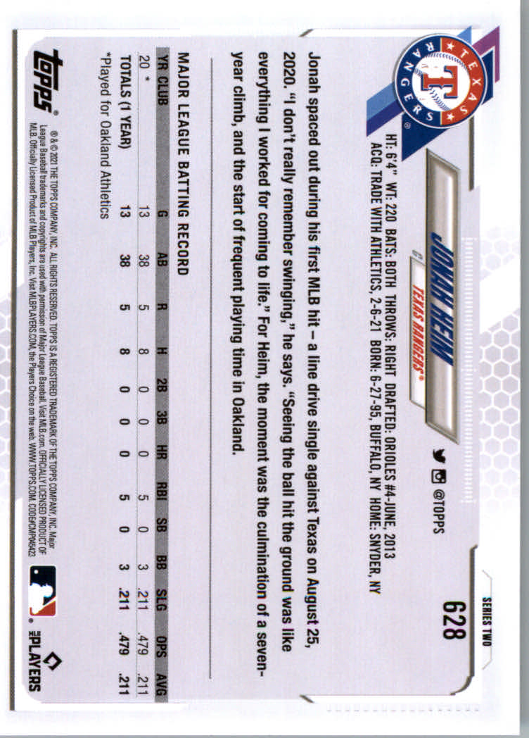 2021 Topps Baseball Base Set Cards #501 to #660 Rookies and Veterans - Picture 249 of 309