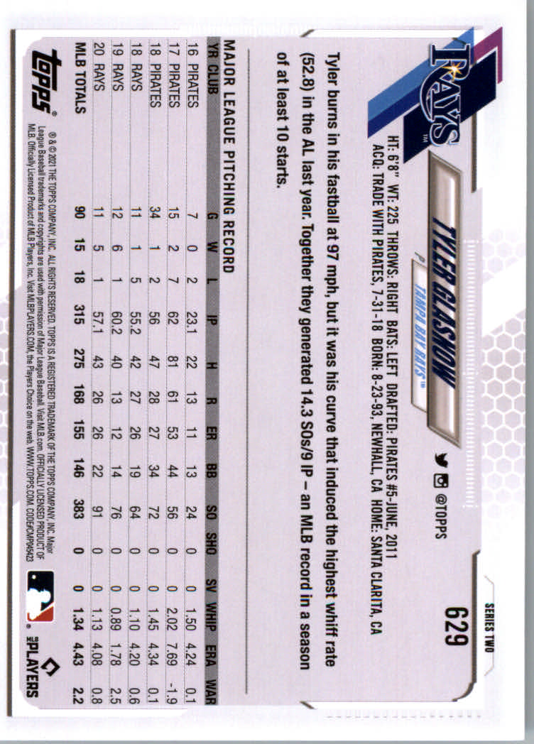 2021 Topps Baseball Base Set Cards #501 to #660 Rookies and Veterans - Picture 251 of 309