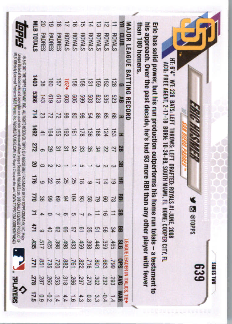 2021 Topps Baseball Base Set Cards #501 to #660 Rookies and Veterans - Picture 269 of 309