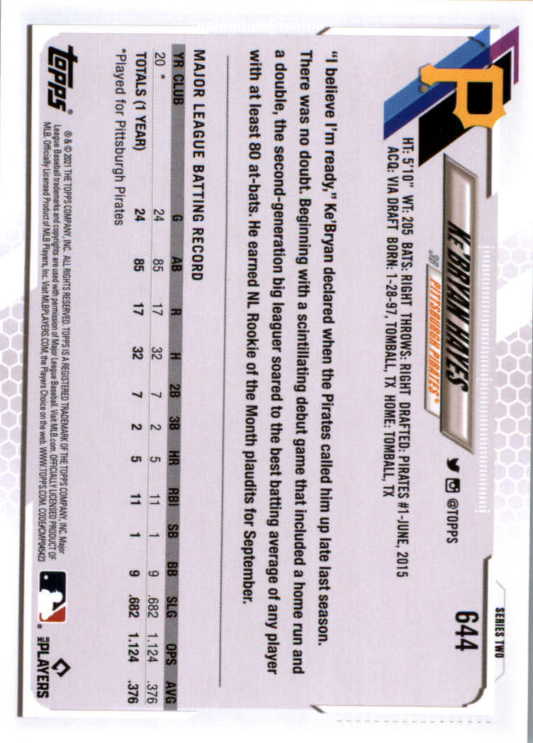 2021 Topps Baseball Base Set Cards #501 to #660 Rookies and Veterans - Picture 277 of 309