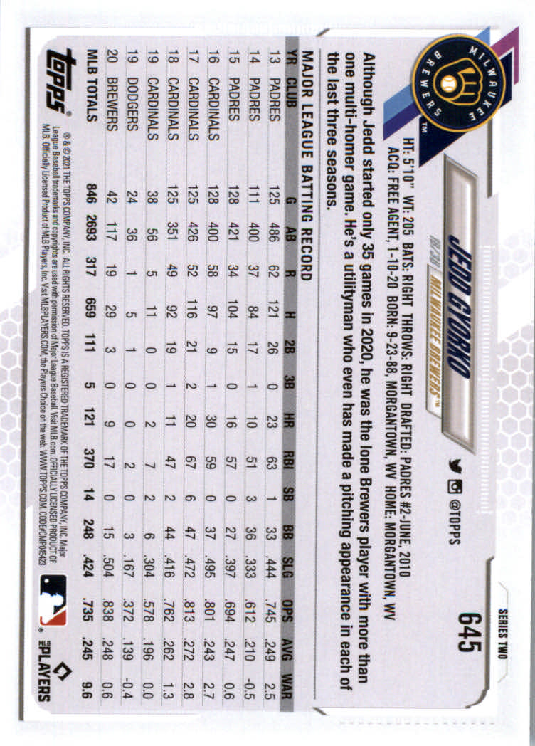 2021 Topps Baseball Base Set Cards #501 to #660 Rookies and Veterans - Picture 279 of 309