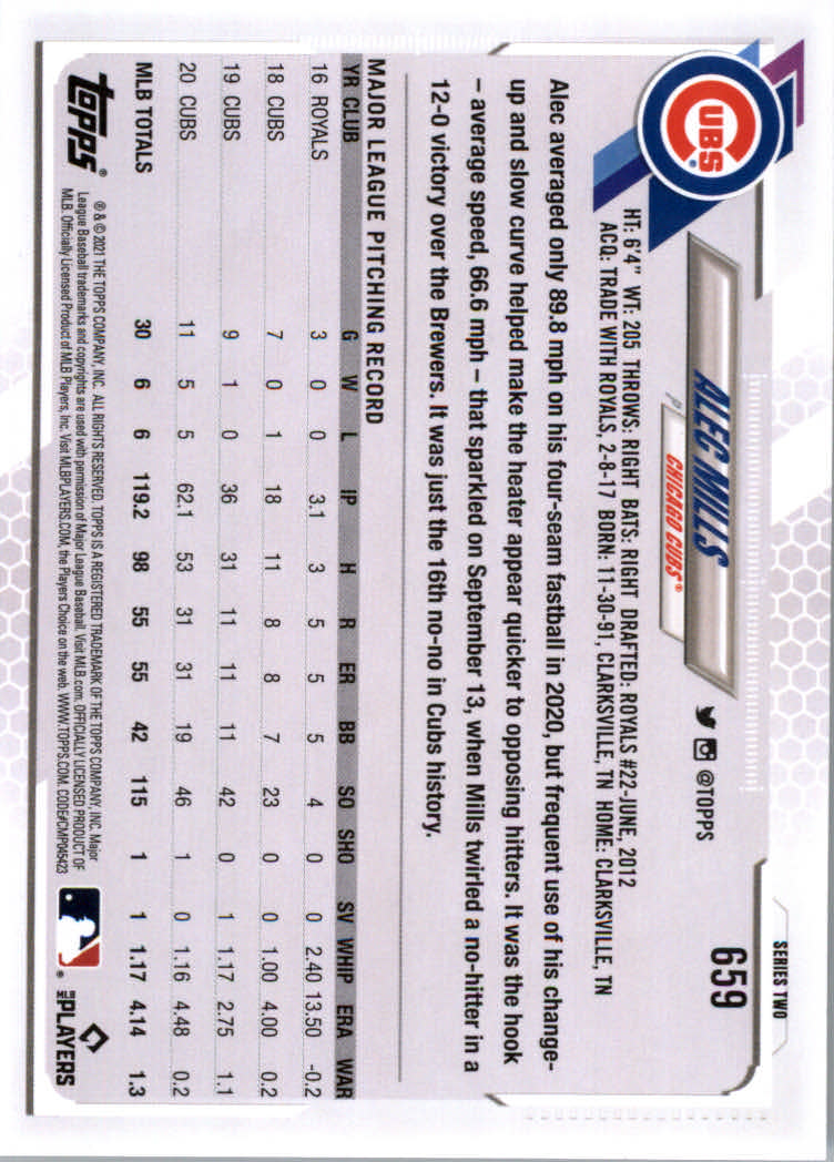 2021 Topps Baseball Base Set Cards #501 to #660 Rookies and Veterans - Picture 307 of 309