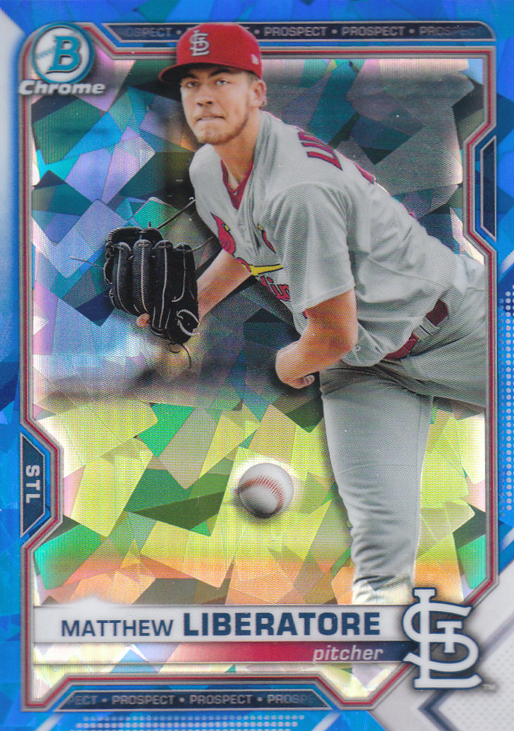 2021 Bowman Chrome Sapphire Baseball "Prospects" Insert Cards - Bild 16 von 101