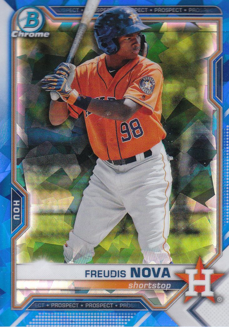 2021 Bowman Chrome Sapphire Baseball "Prospects" Insert Cards - Bild 40 von 101