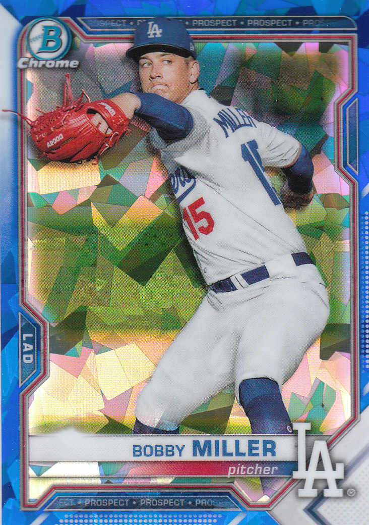 2021 Bowman Chrome Sapphire Baseball "Prospects" Insert Cards - Bild 54 von 101