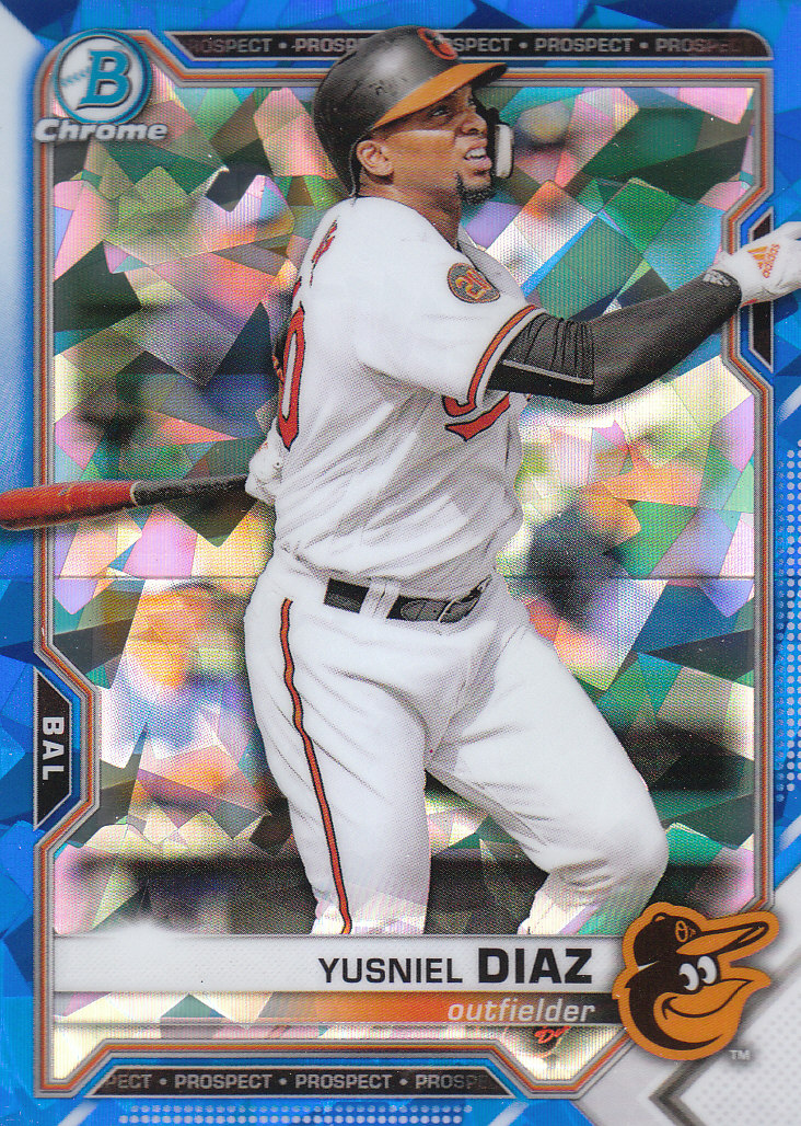 2021 Bowman Chrome Sapphire Baseball "Prospects" Insert Cards - Bild 56 von 101