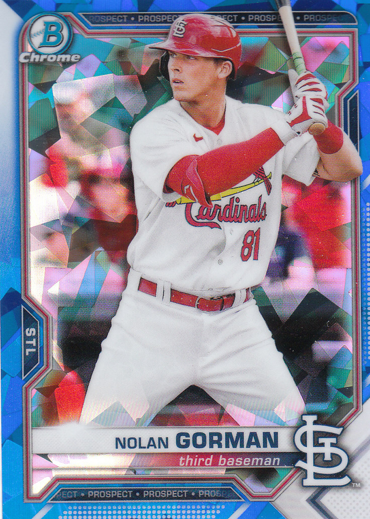 2021 Bowman Chrome Sapphire Baseball "Prospects" Insert Cards - Bild 60 von 101