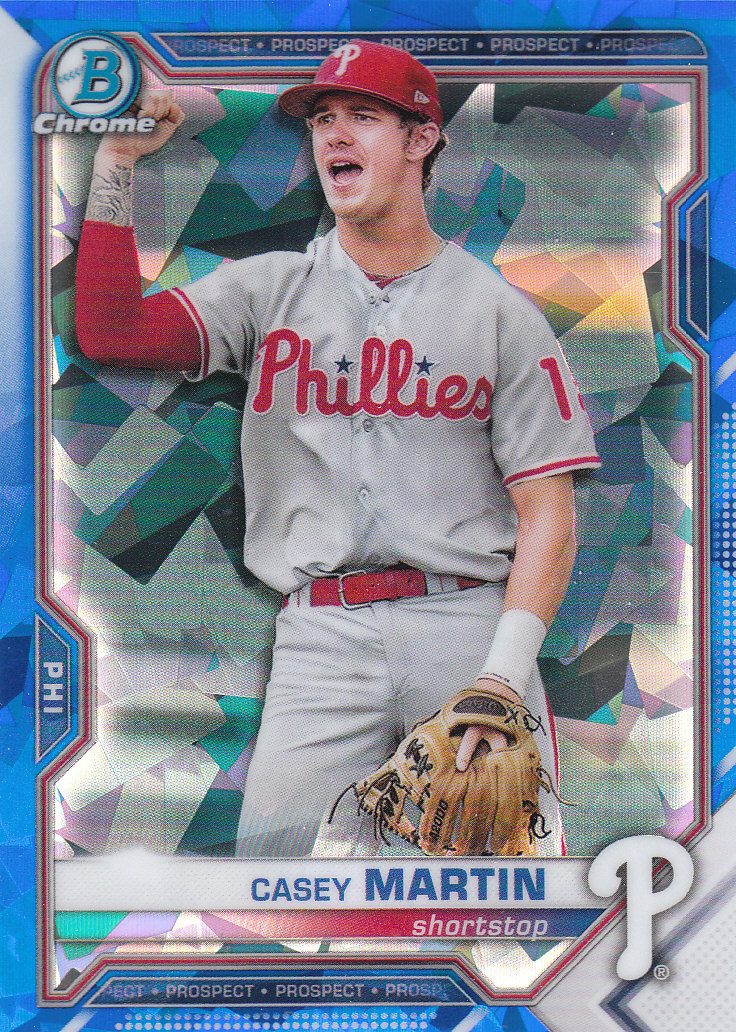 2021 Bowman Chrome Sapphire Baseball "Prospects" Insert Cards - Bild 62 von 101