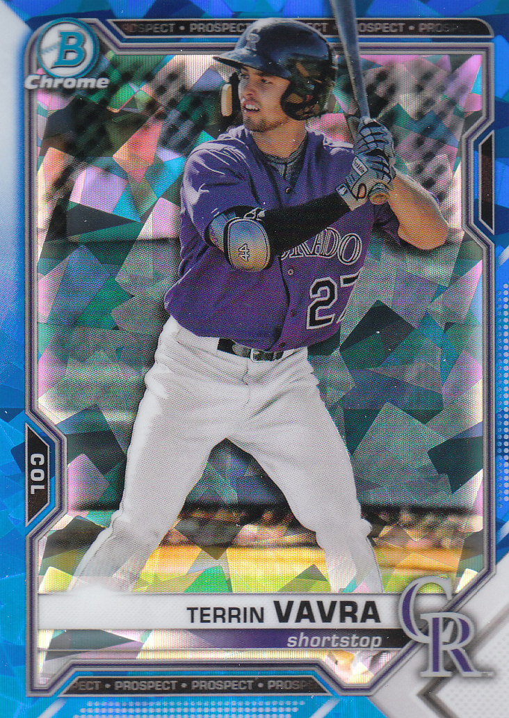 2021 Bowman Chrome Sapphire Baseball "Prospects" Insert Cards - Bild 68 von 101