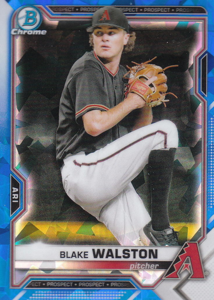 2021 Bowman Chrome Sapphire Baseball "Prospects" Insert Cards - Bild 70 von 101