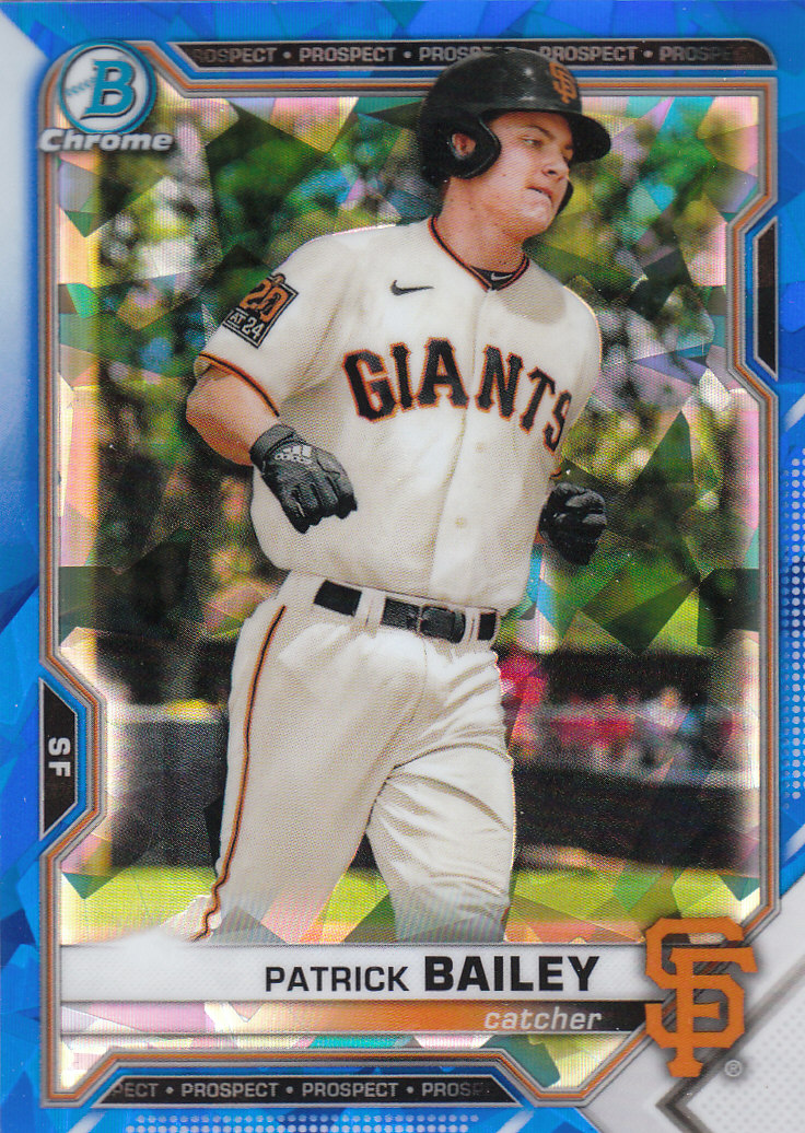 2021 Bowman Chrome Sapphire Baseball "Prospects" Insert Cards - Bild 74 von 101