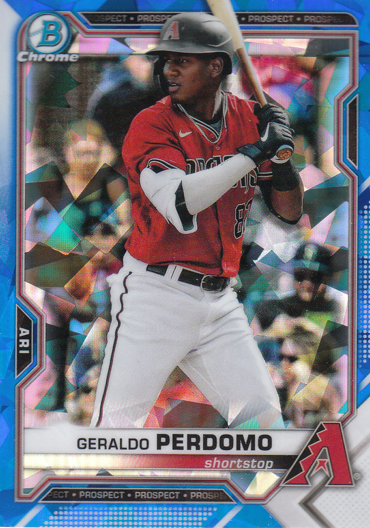 2021 Bowman Chrome Sapphire Baseball "Prospects" Insert Cards - Bild 76 von 101