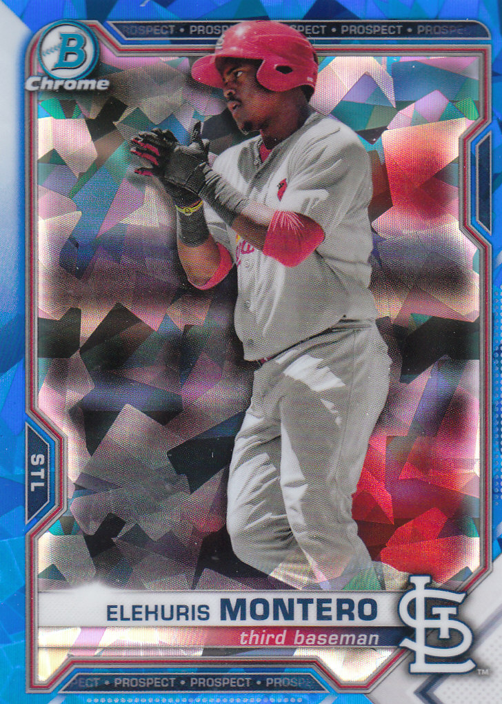 2021 Bowman Chrome Sapphire Baseball "Prospects" Insert Cards - Bild 80 von 101