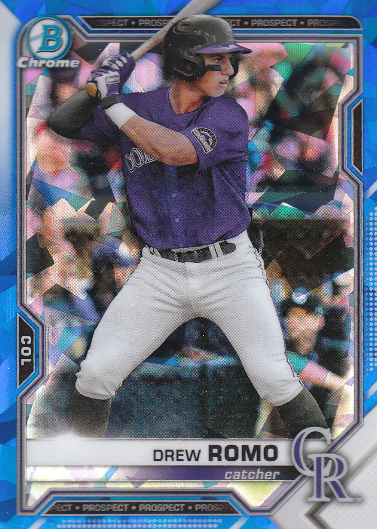 2021 Bowman Chrome Sapphire Baseball "Prospects" Insert Cards - Bild 84 von 101