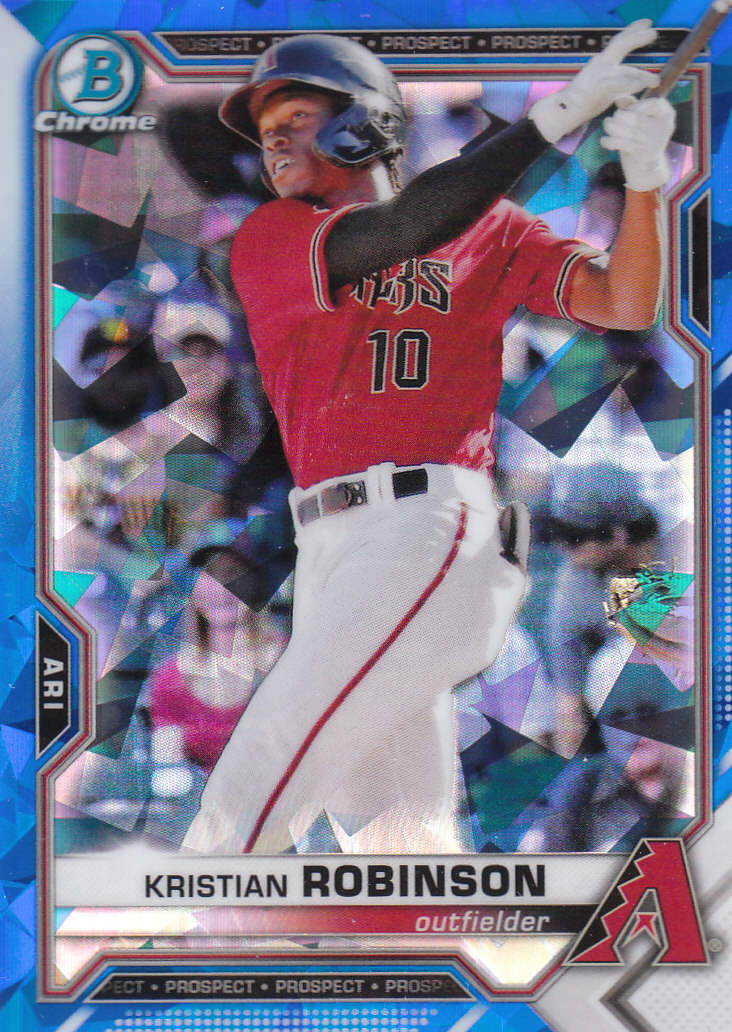 2021 Bowman Chrome Sapphire Baseball "Prospects" Insert Cards - Bild 90 von 101