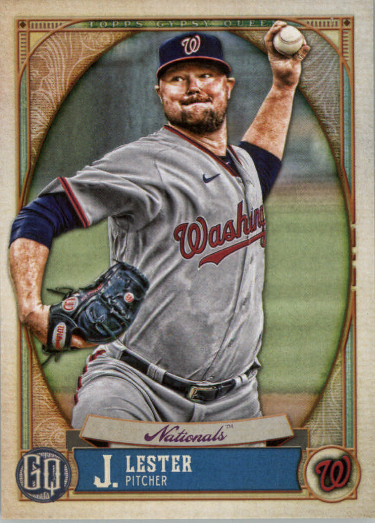 Tarjetas de inserción ""Paralelo y variación"" de béisbol Topps Gypsy Queen 2021 - Imagen 64 de 85