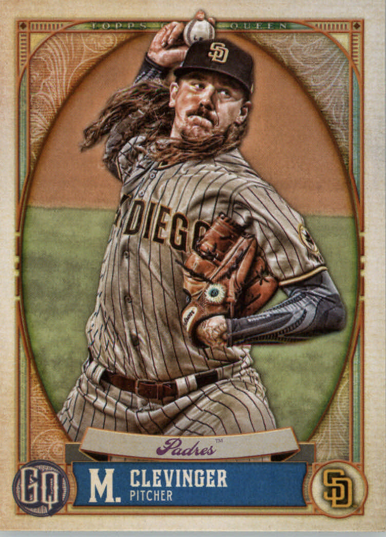 Tarjetas de inserción ""Paralelo y variación"" de béisbol Topps Gypsy Queen 2021 - Imagen 70 de 85