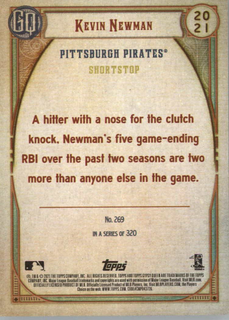 Tarjetas de inserción ""Paralelo y variación"" de béisbol Topps Gypsy Queen 2021 - Imagen 73 de 85